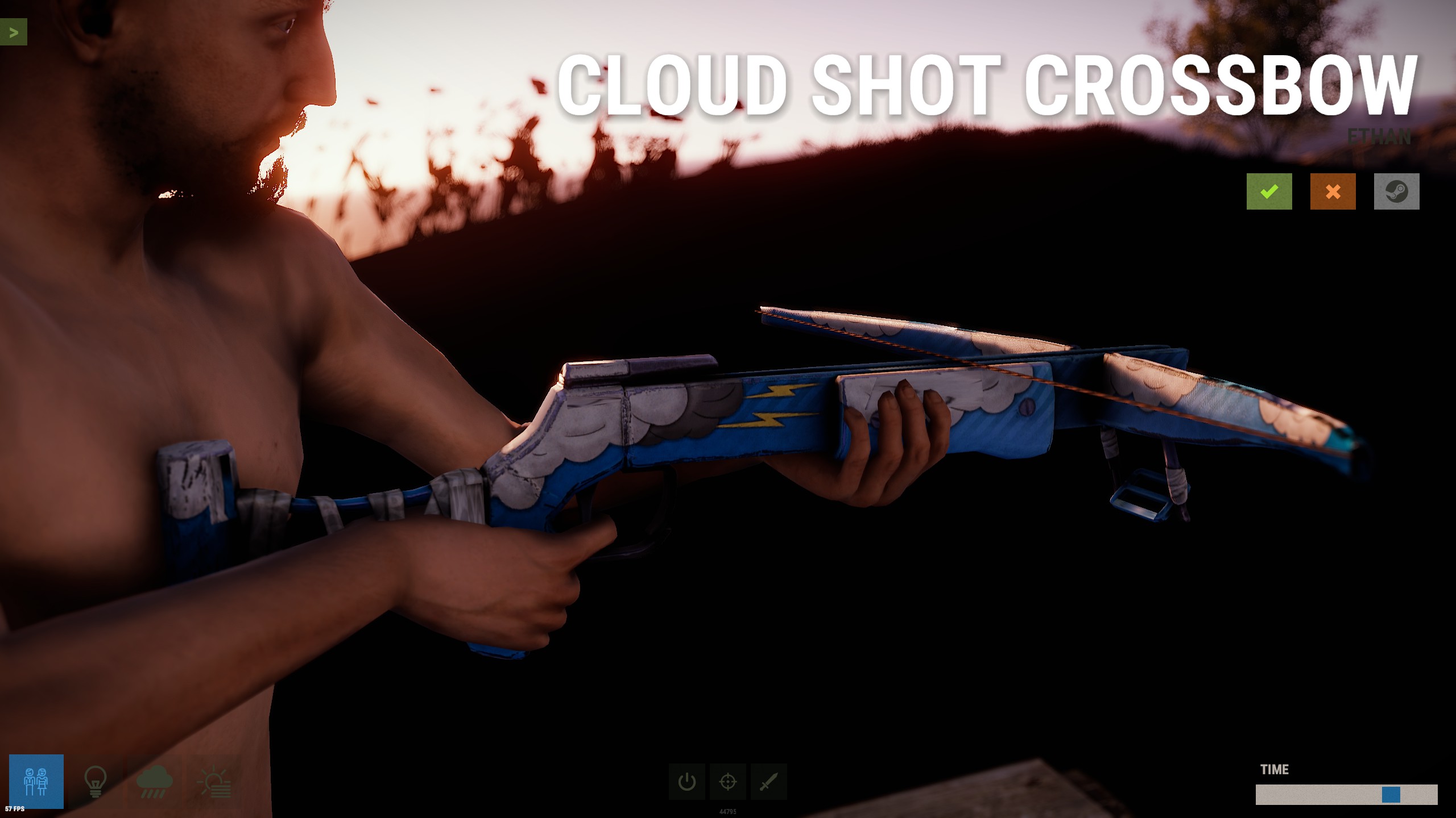 Cloud Shot Crossbow