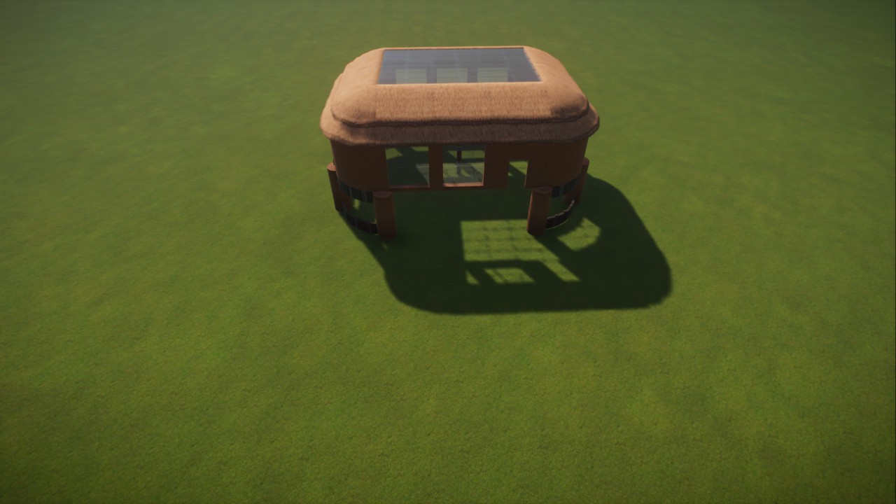 African Themed Observation Tower