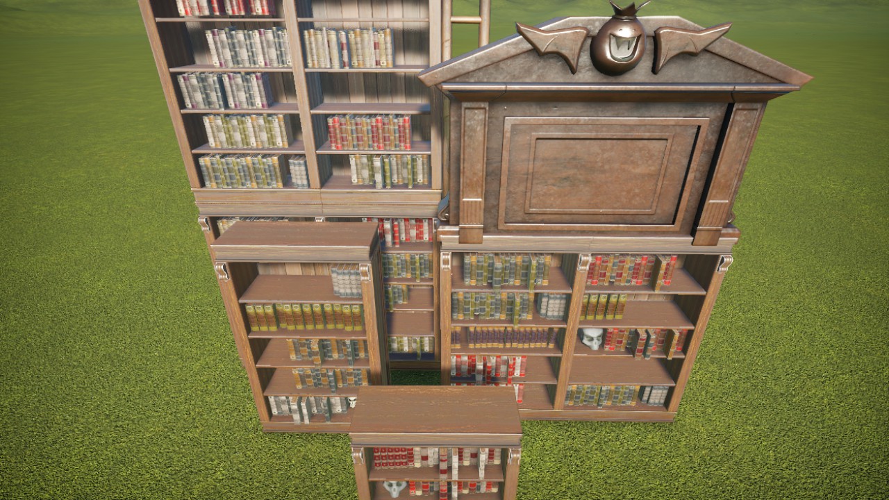 Filled Bookcases