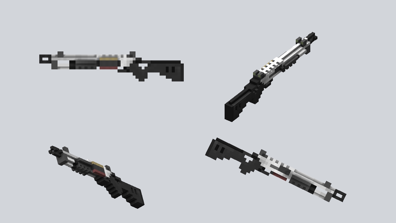 Benelli M4 Shotgun l Chrome + Tactical