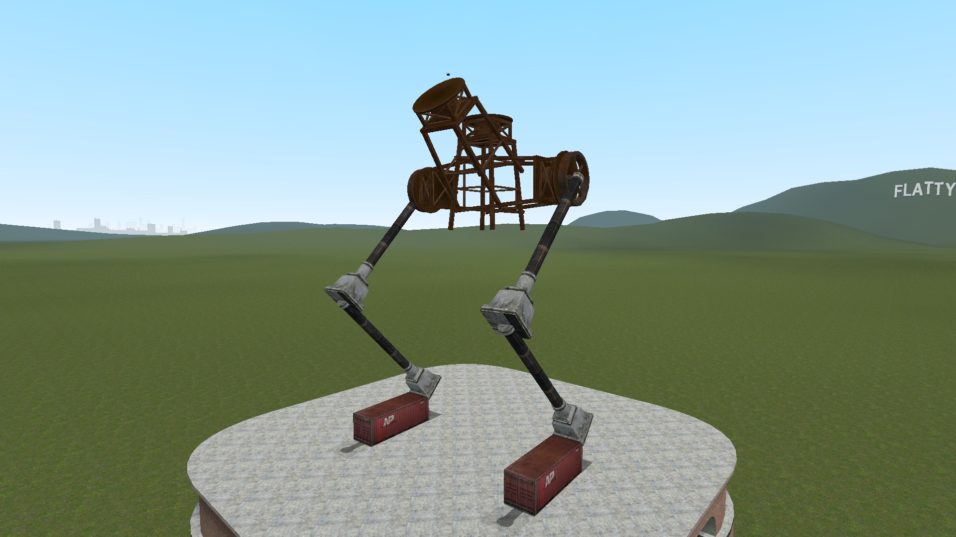 GIANT type 5 bipedal hostile robot template