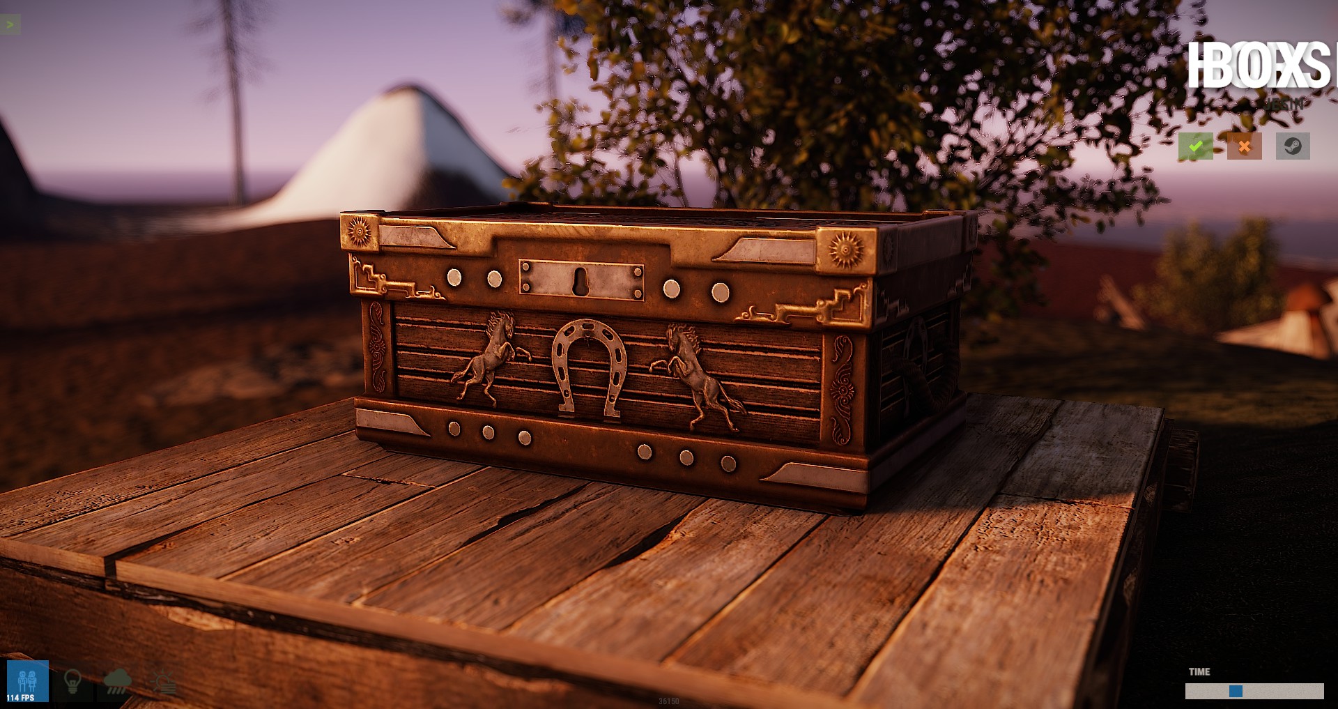 Horseshoe Box