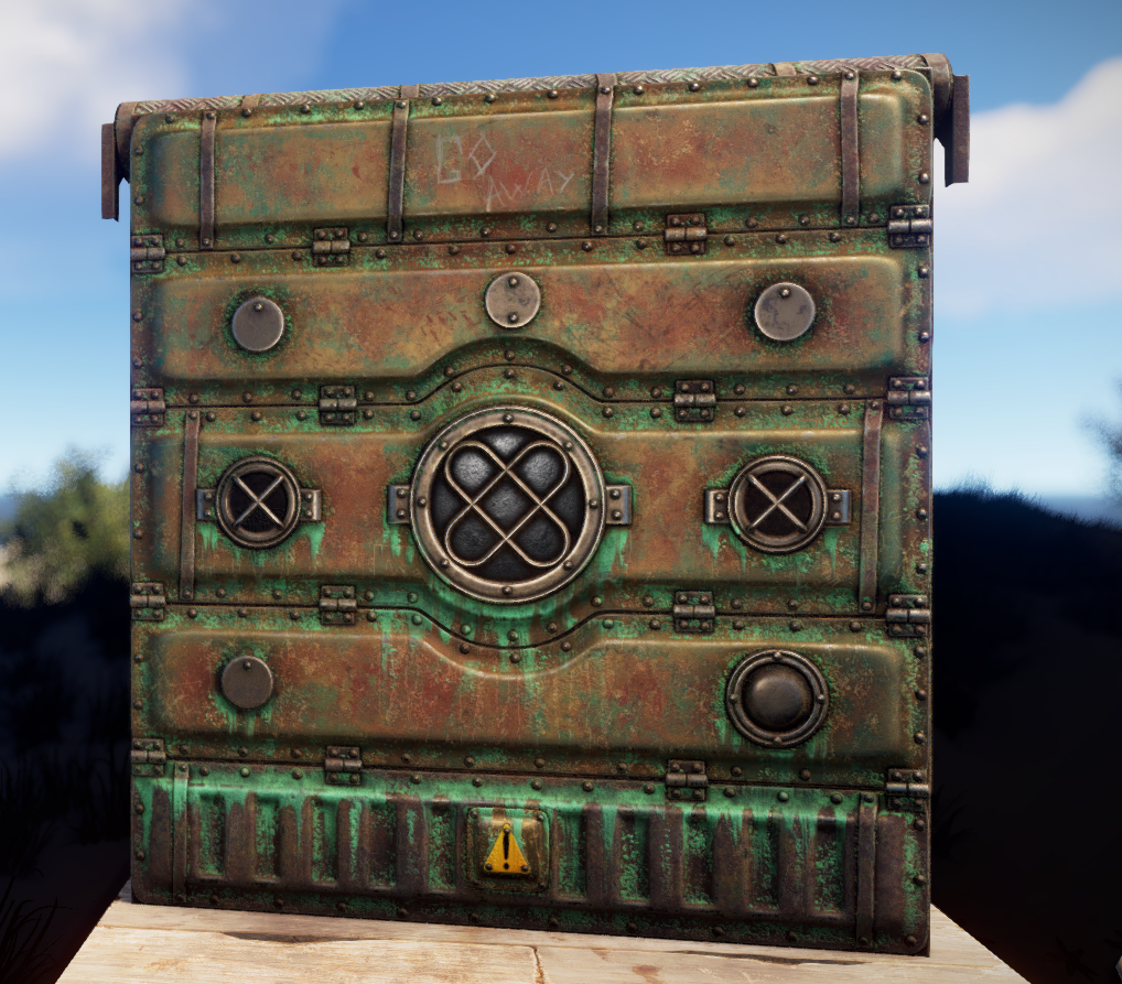 Deep Sea Garage Door
