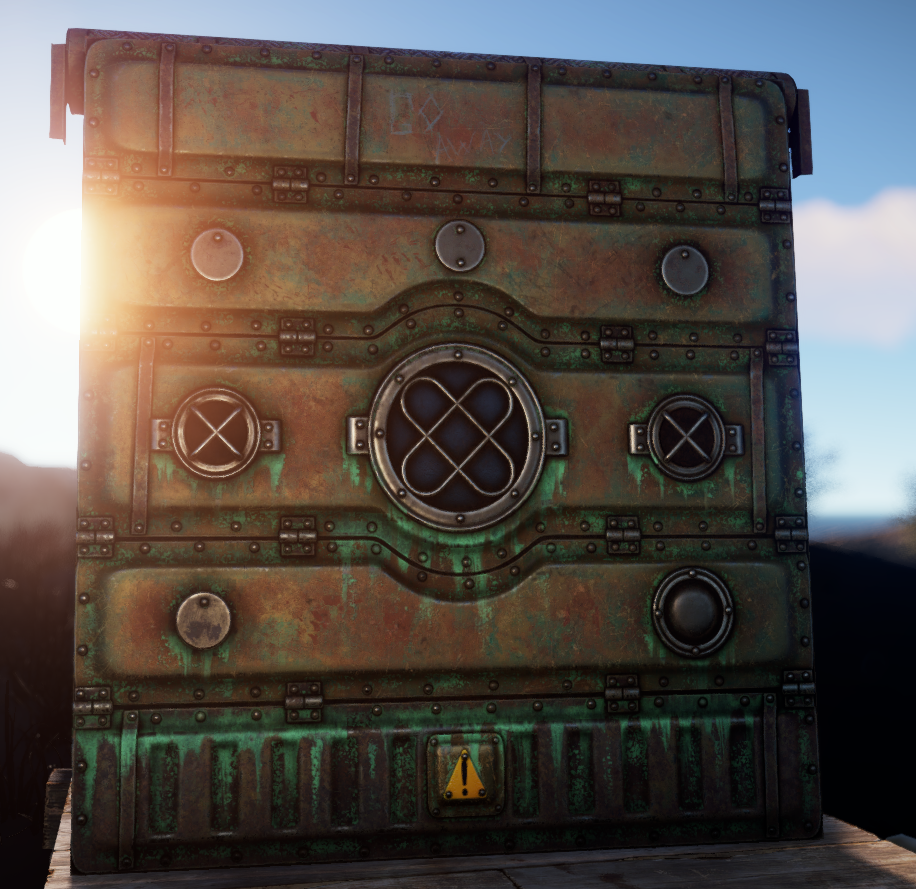 Deep Sea Garage Door