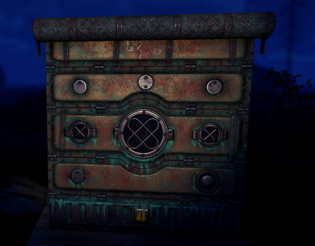 Deep Sea Garage Door