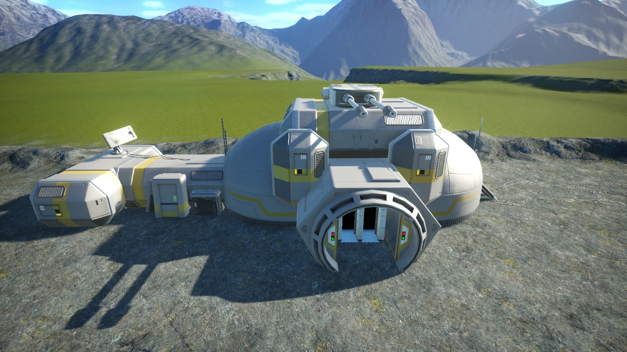 Sci-fi Bathroom Base