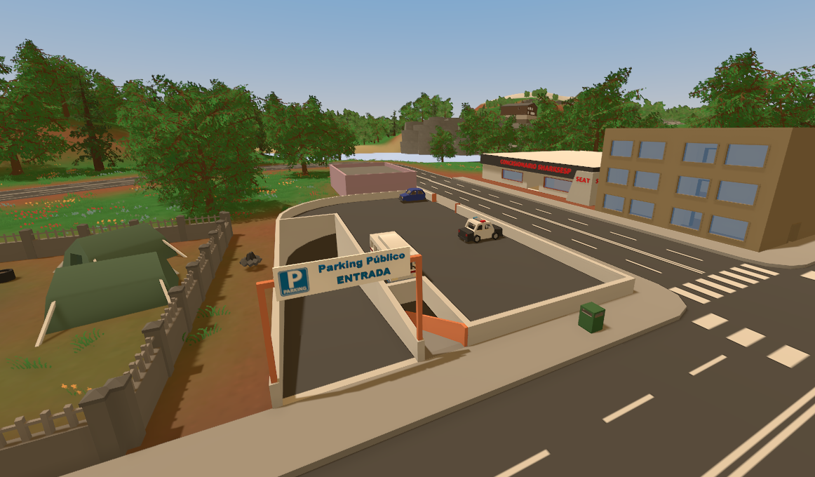Underground parking – Unturned Mod