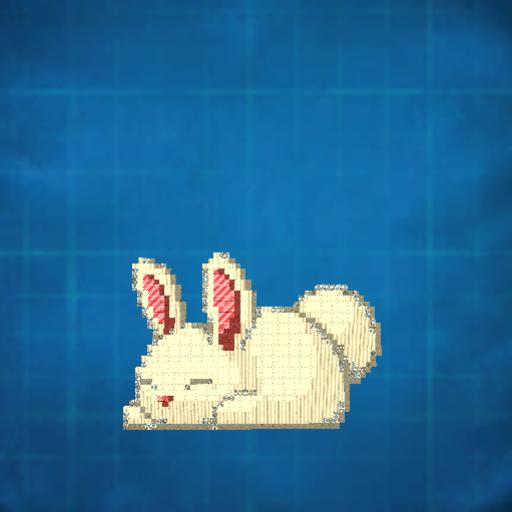 Sleeping bunny