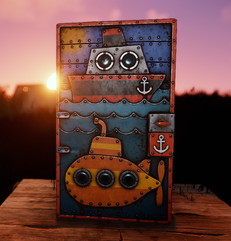 Shippy & Friends Door