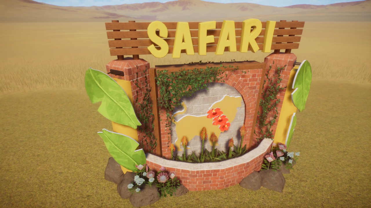 Safari Sign preview