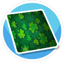 Four Leaf Clover Patterned Rug