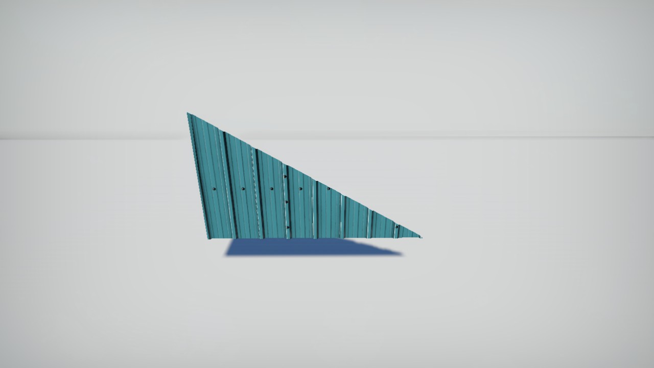 PBR Panel Slope Right 2x2