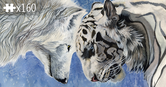 wolf and tiger