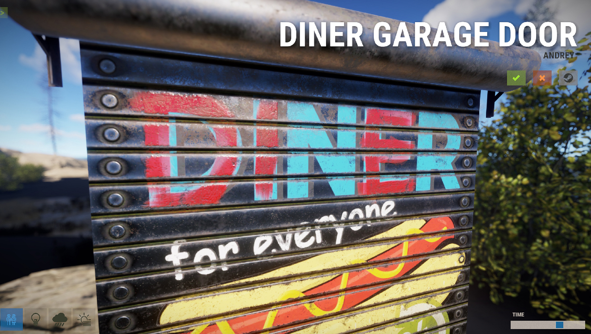 Street Meat Door