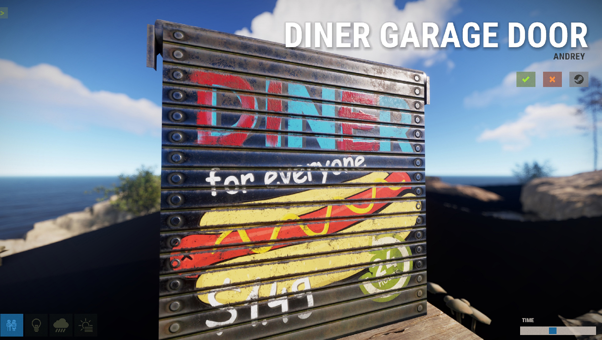 Street Meat Door
