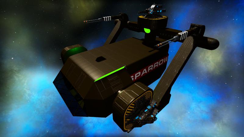 Sparrow -1 (S)  start vessel (RUS / Eng)