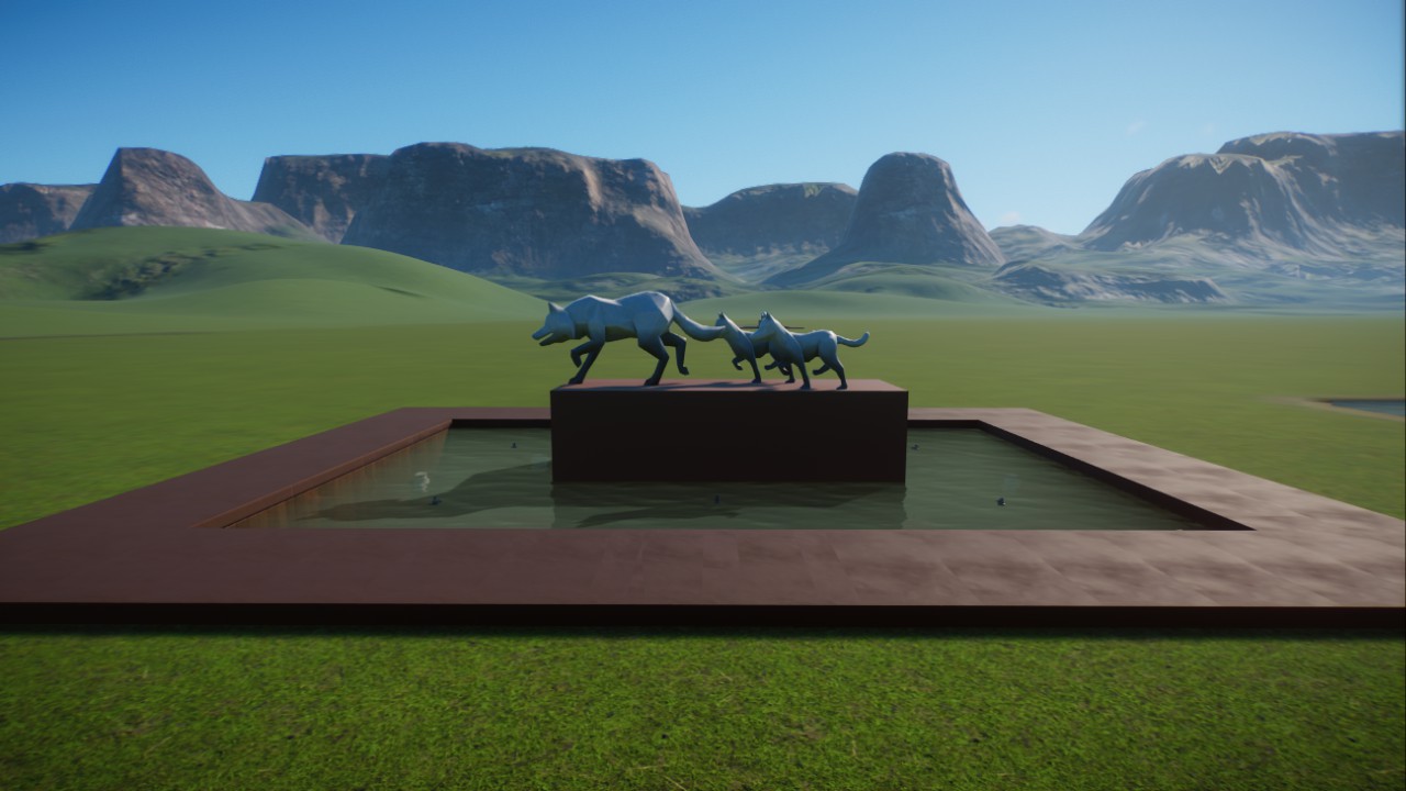Z modern fountain 1