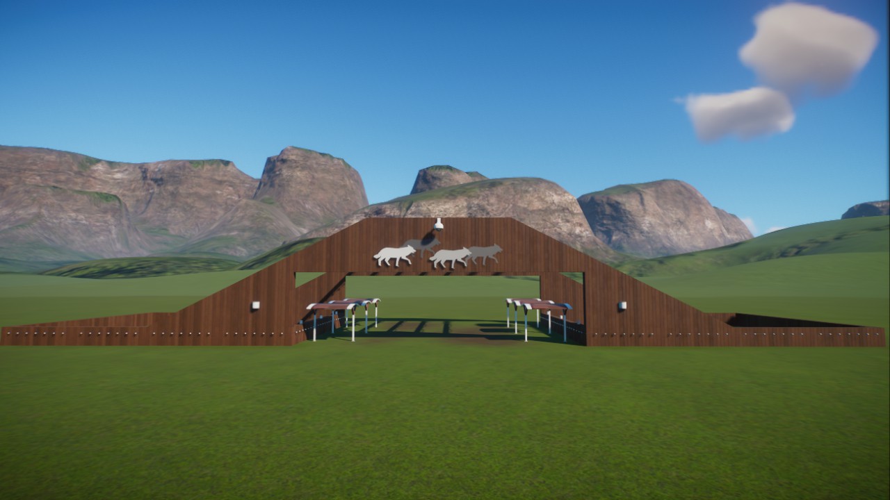 Z modern scene 7 with Seating