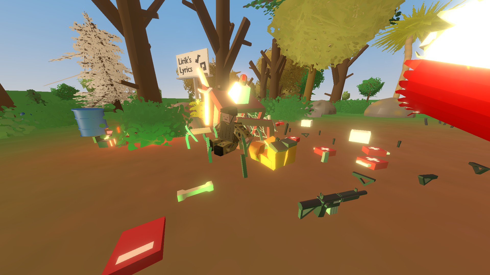 Крушение – Unturned Mod