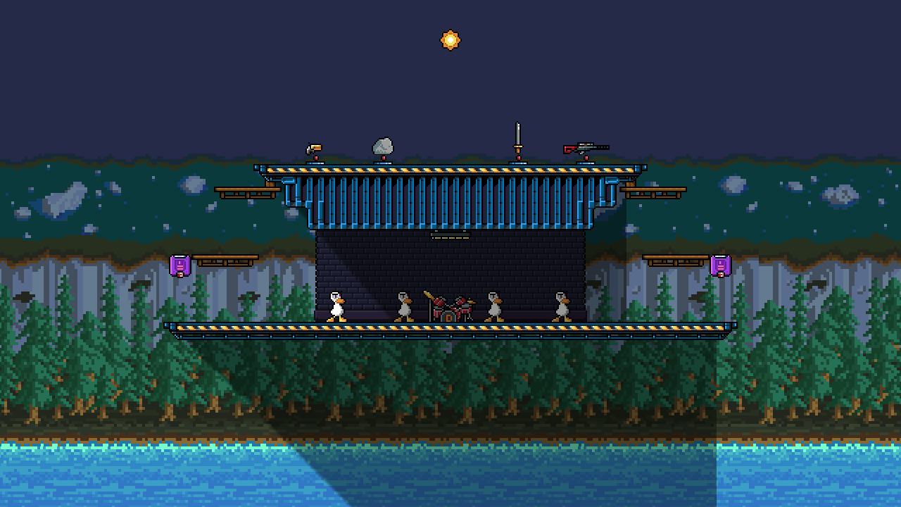 Bunker Randoom - The world's best sandbox Duckgame Map