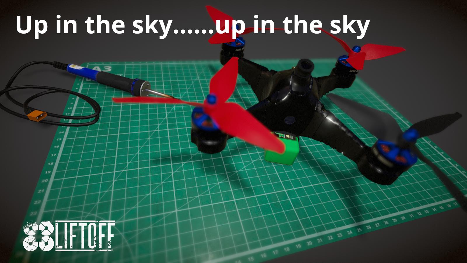 Up in the sky......up in the sky