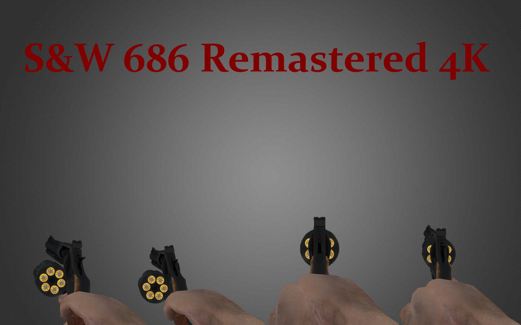 S&W 686 Remastered 4K