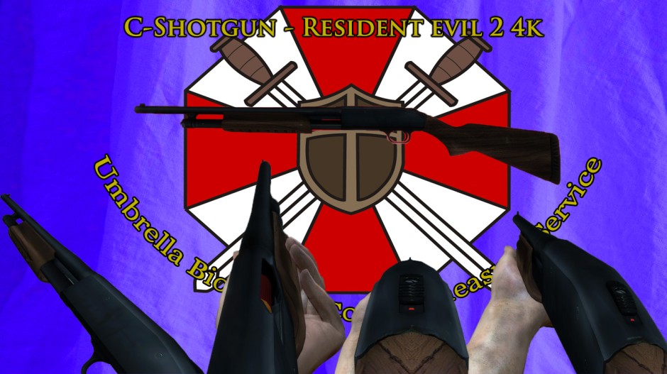 C-Shotgun - Resident evil 2 4K