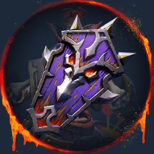 Leader of the Molten army - Back