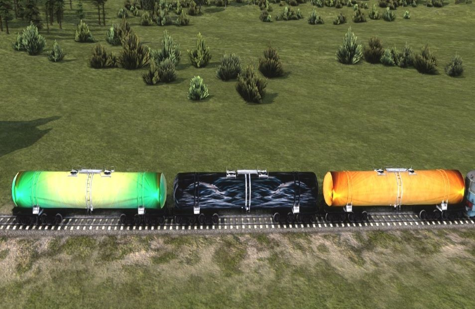 Large Tanker Colourful Skin Pack