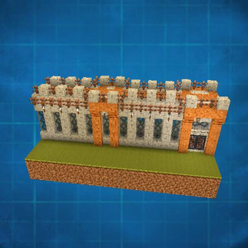 Forteresse de Merlin / Forteress : Murail & Portail _ Wall & Gate