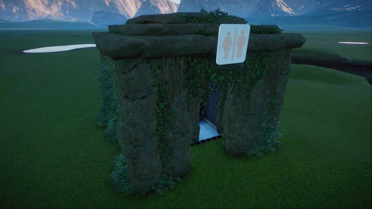 Lost Maya City Toilet Building