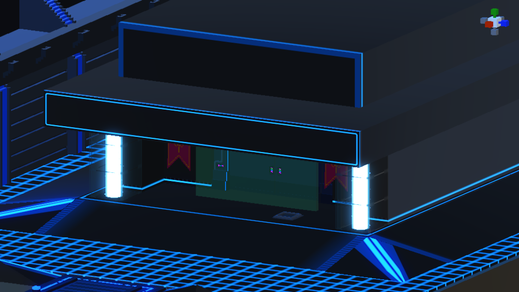 The door