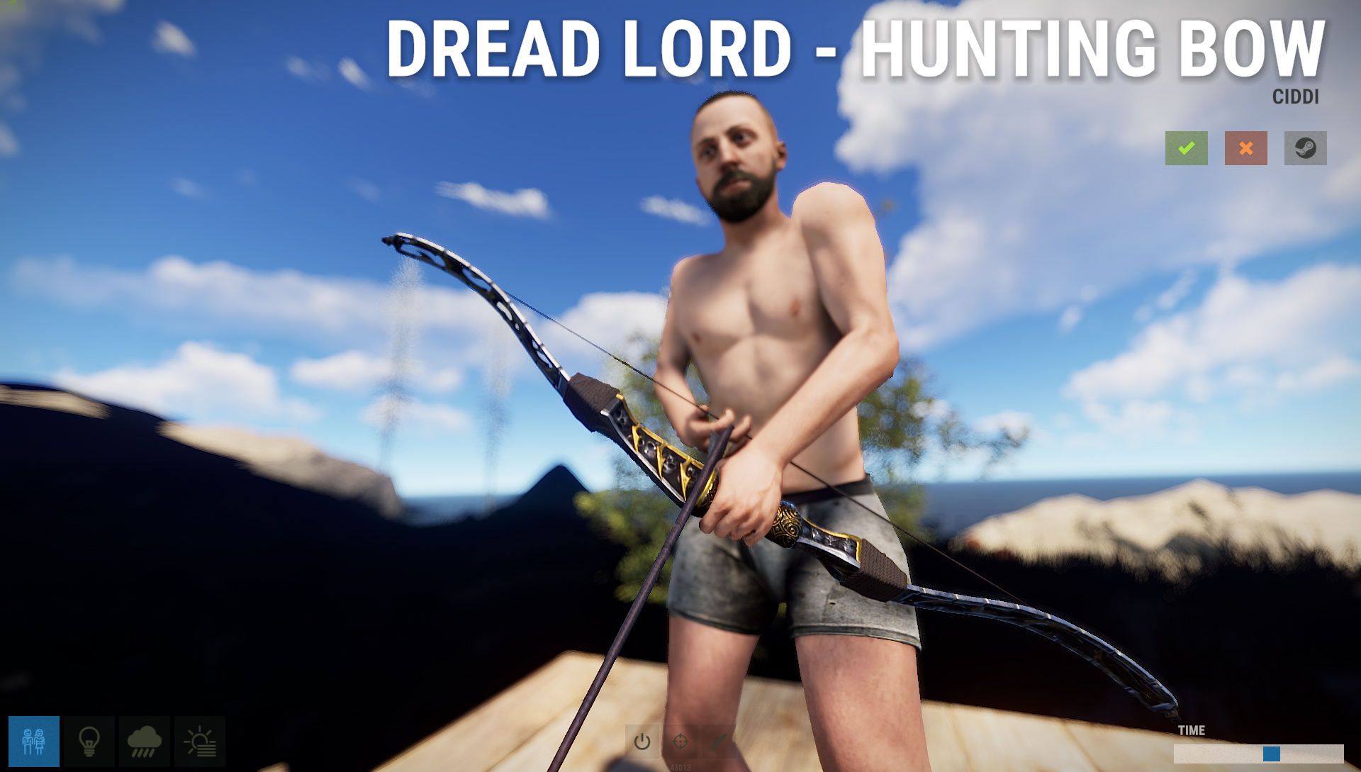 Dread Lord Hunting Bow