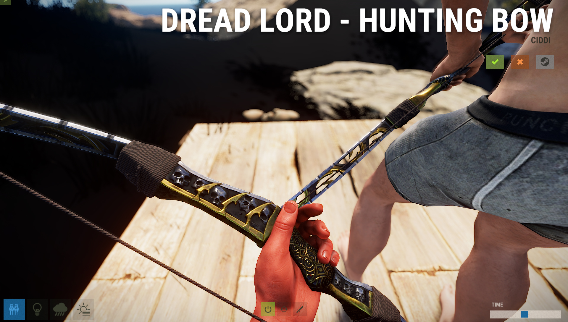 Dread Lord Hunting Bow