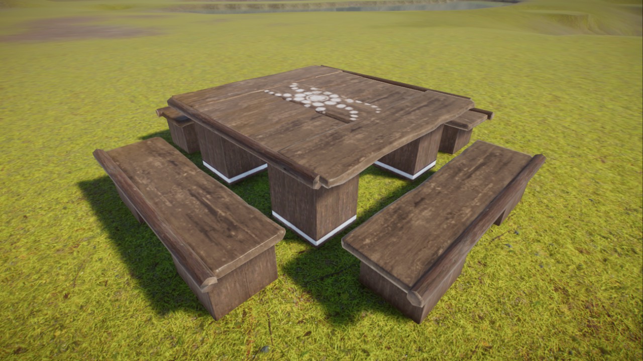 Wooden Picnic Bench Cover