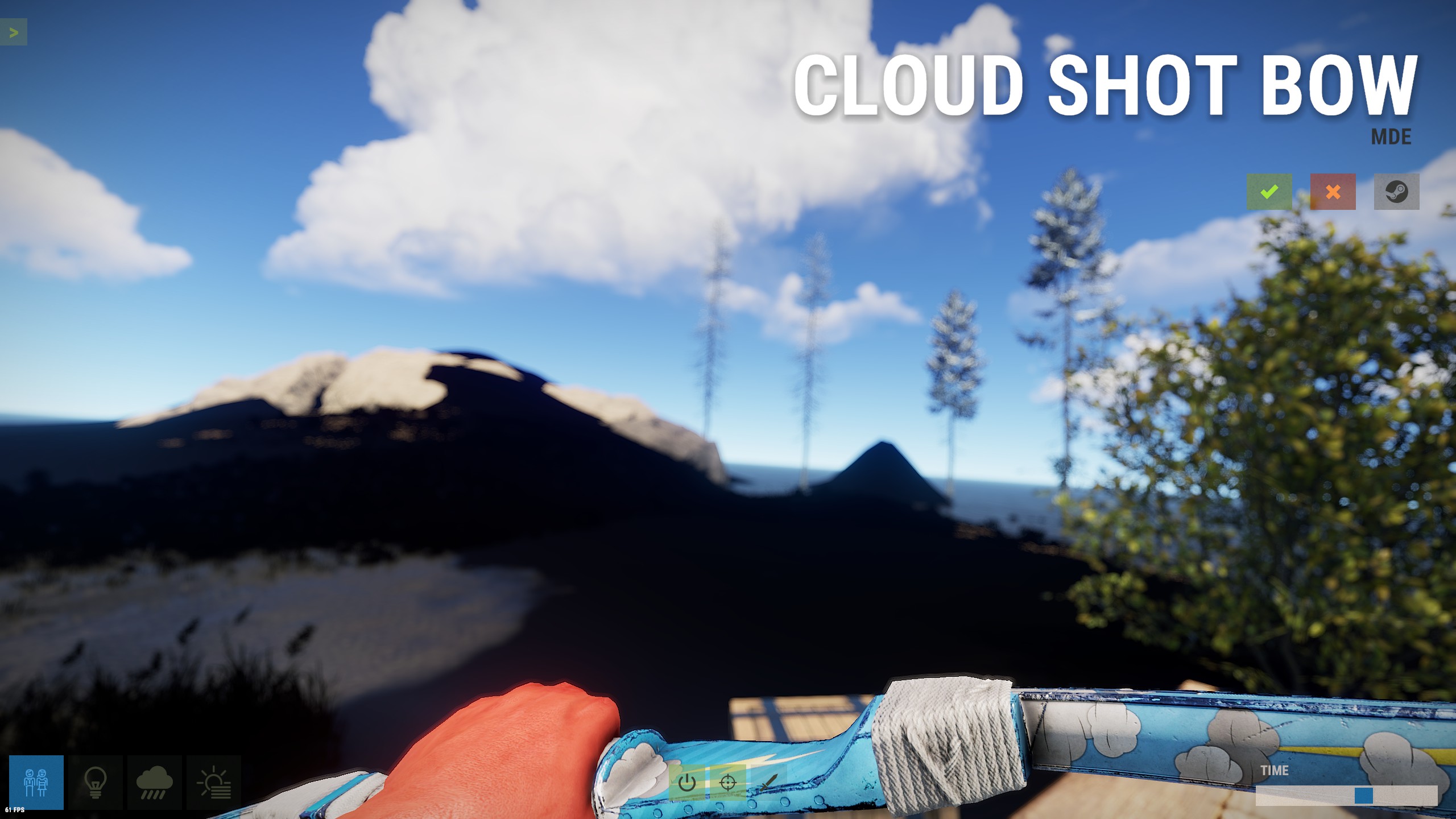 Cloud Shot Bow