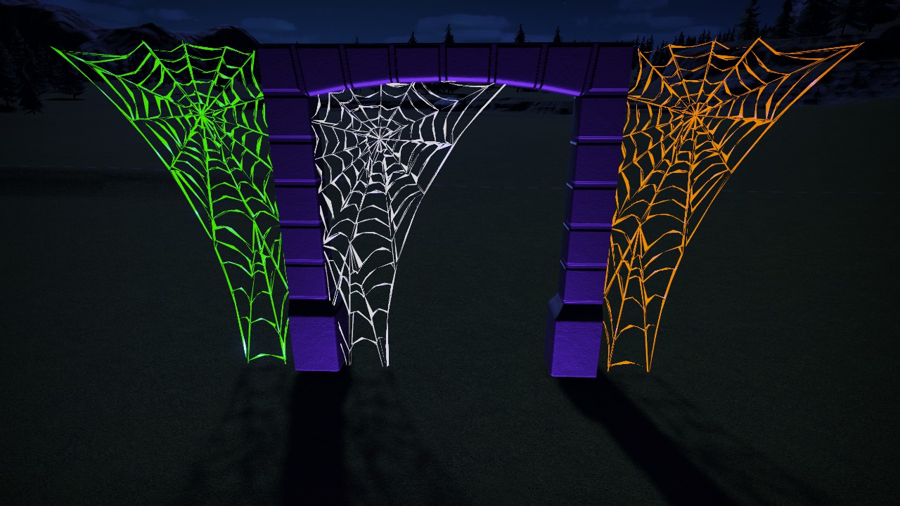 Spider Web Corner Long