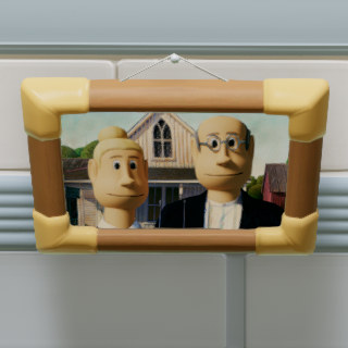 Two Point Gothic Expensive Frame