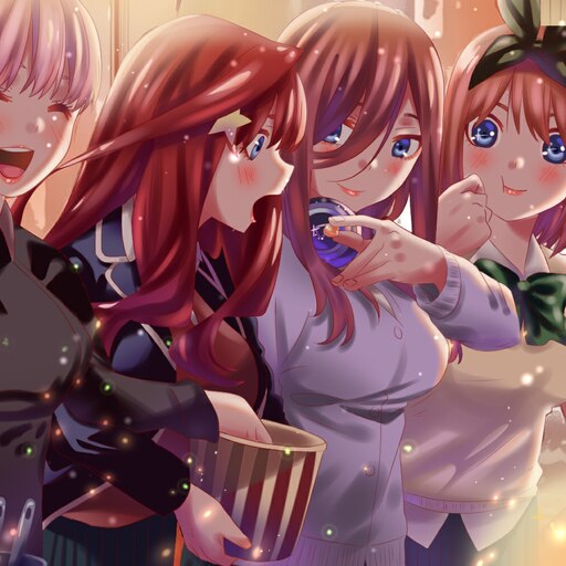 Steam 创意工坊::Nakano Miku , ichika , itsuki , Yotsuba and