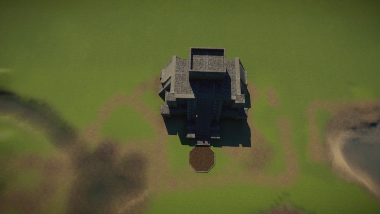 Mayan temple shelter for Tapirs preview