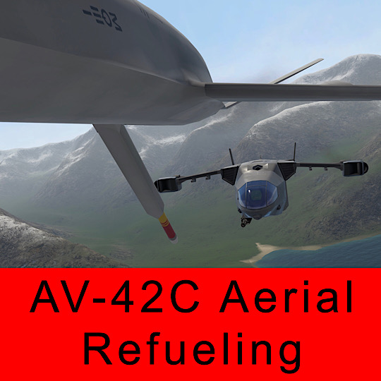 AV-42C Aerial Refueling