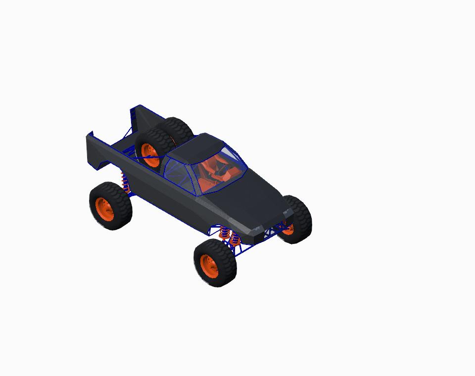 Rally-Raid car