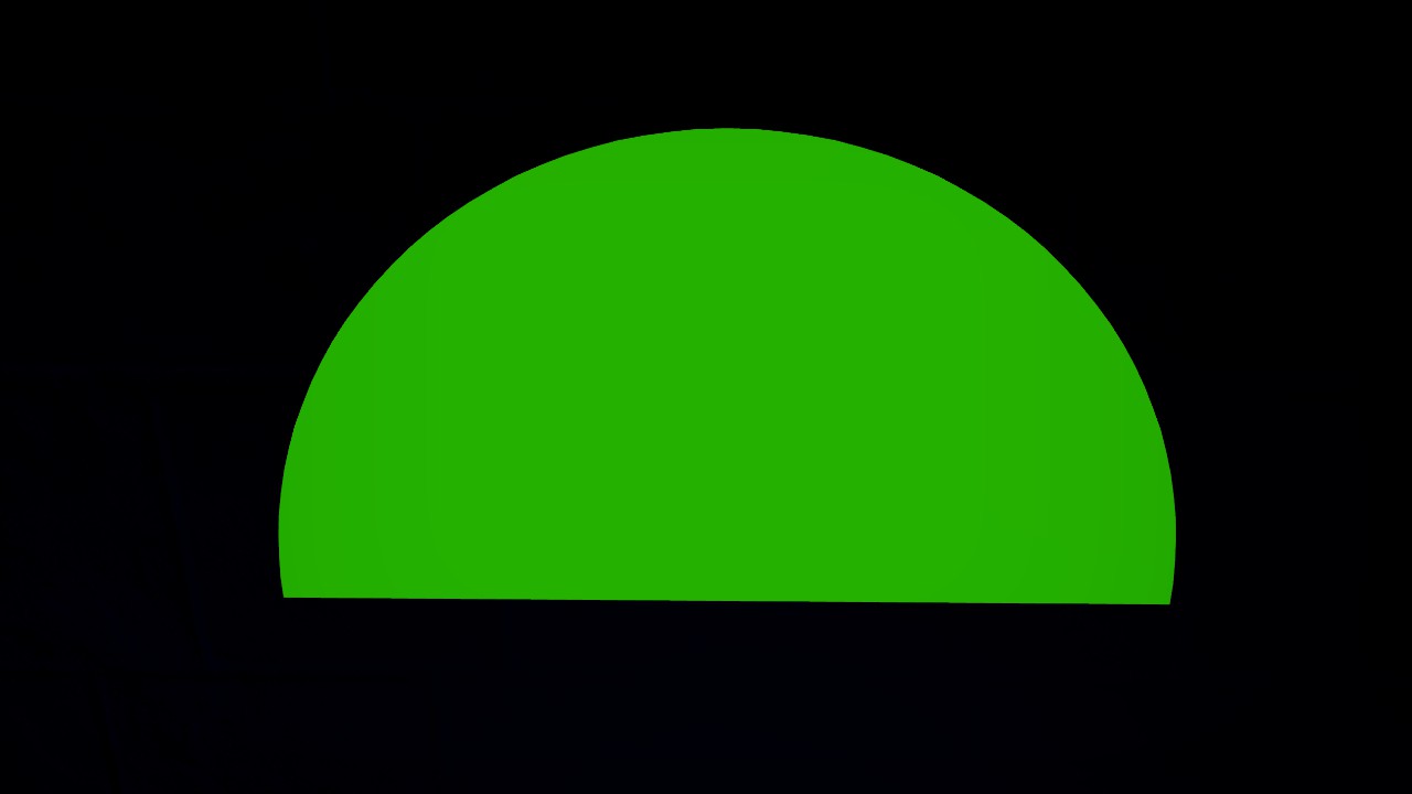 Glow Shape Half Round Half Meter