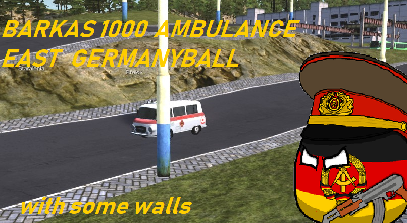 Barkas 1000 Ambulance DDRball