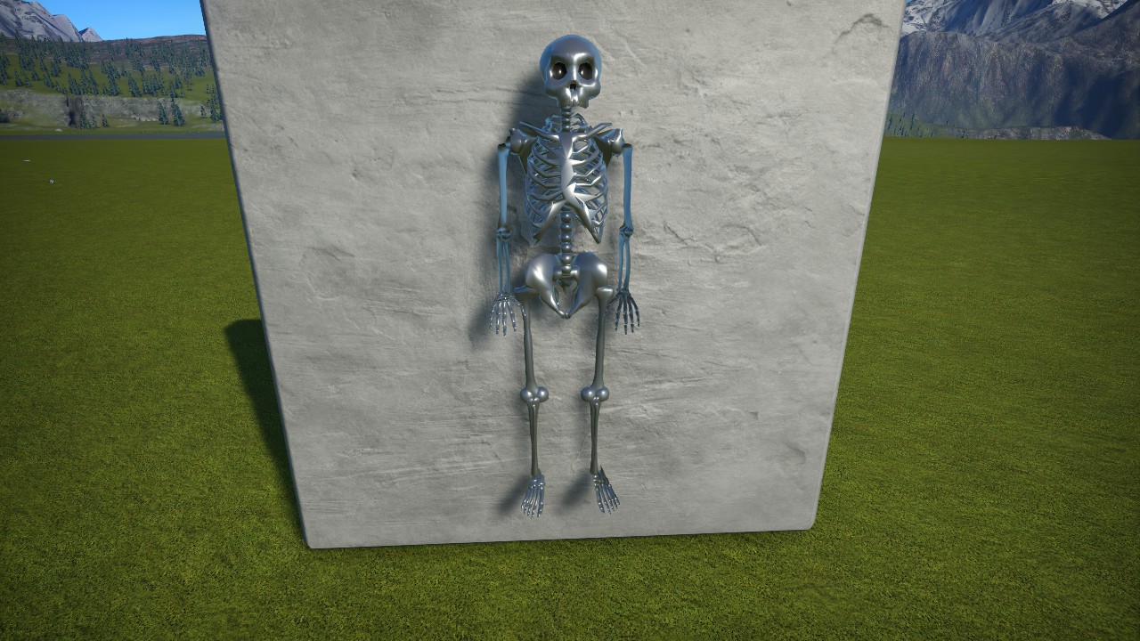 Metal Skeleton - Torso