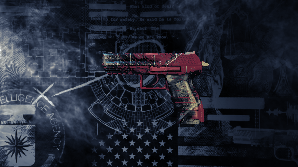 Contractor Pistol | Red Handed