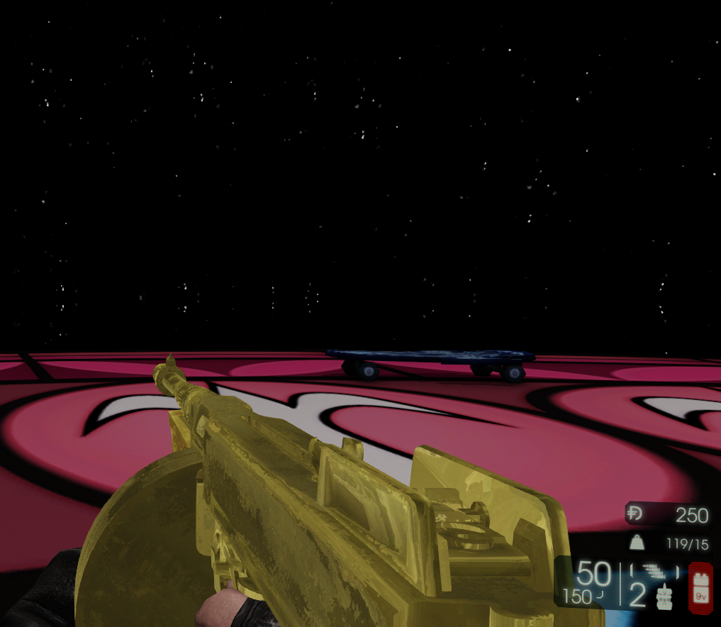 Gold Tommy Gun