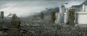 Defending Minas Tirith lotr