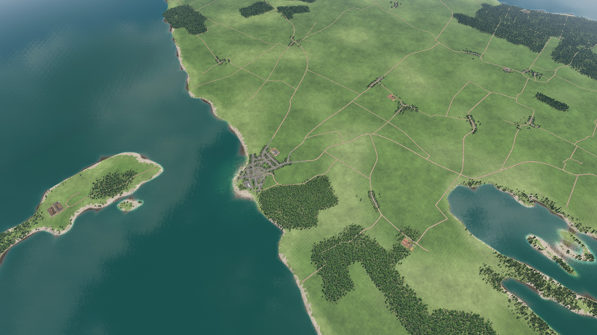 Island of Langeland 1870