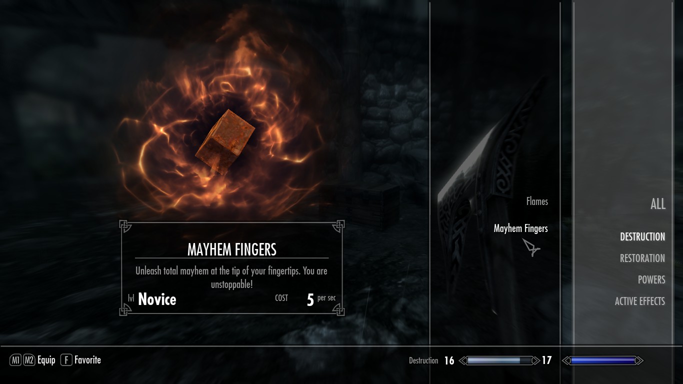 Unleash Mayhem (Destruction Spell) preview